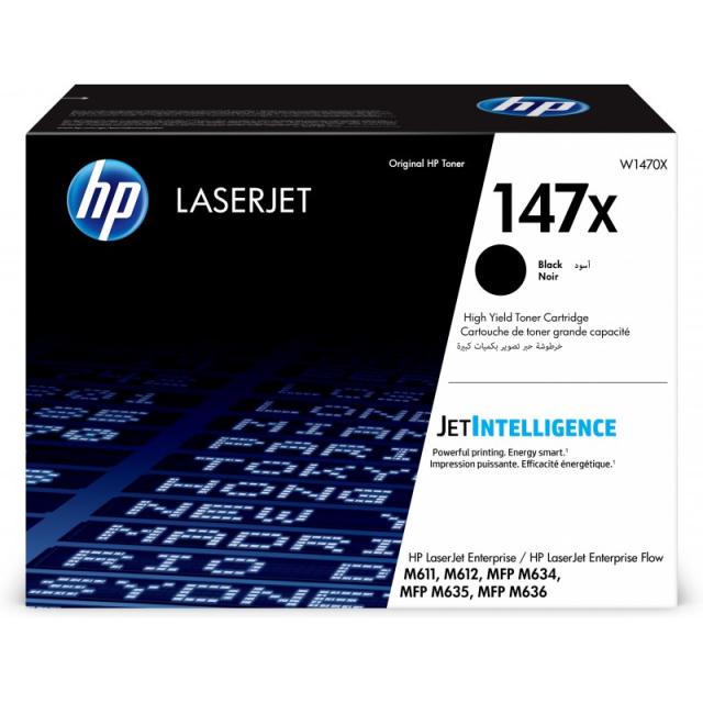 HP - LaserJet Cartucho de tóner Original 147X negro de alta capacidad