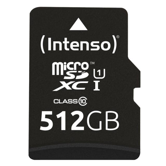 Intenso - microSD Karte UHS-I Premium 512 GB Clase 10
