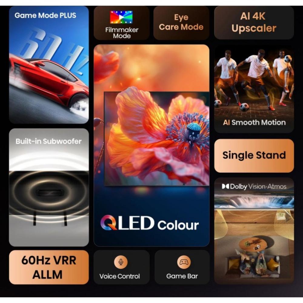 Hisense - A7Q 55A7Q 139,7 cm (55") 4K Ultra HD Smart TV Wifi Negro