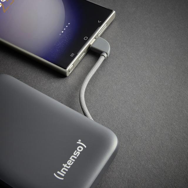 Intenso - S10000 Polímero de litio 10000 mAh Gris