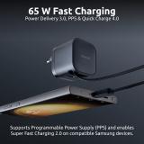 Intenso - 7806520 adaptador e inversor de corriente Interior 65 W Negro - 7806520