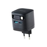 Intenso - 7806520 adaptador e inversor de corriente Interior 65 W Negro - 7806520