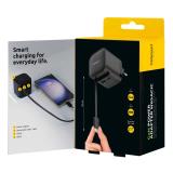 Intenso - 7806520 adaptador e inversor de corriente Interior 65 W Negro - 7806520