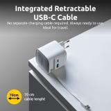 Intenso - 7806520 adaptador e inversor de corriente Interior 65 W Negro - 7806522