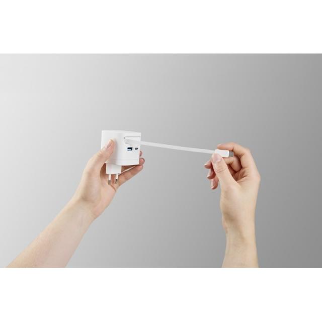 Intenso - 7806520 adaptador e inversor de corriente Interior 65 W Negro - 7806522