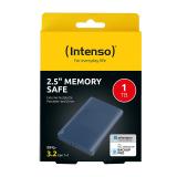 Intenso - Disco duro externo Memory Safe 1 TB, azul