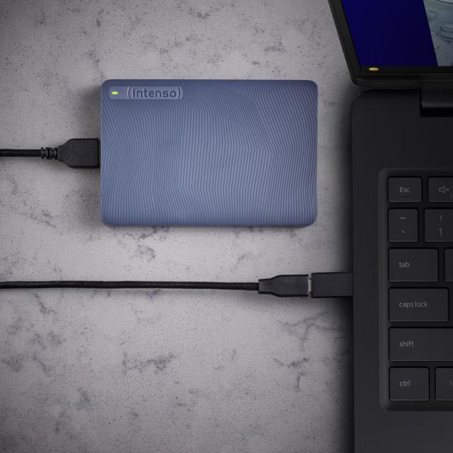 Intenso - Disco duro externo Memory Safe 2 TB, azul