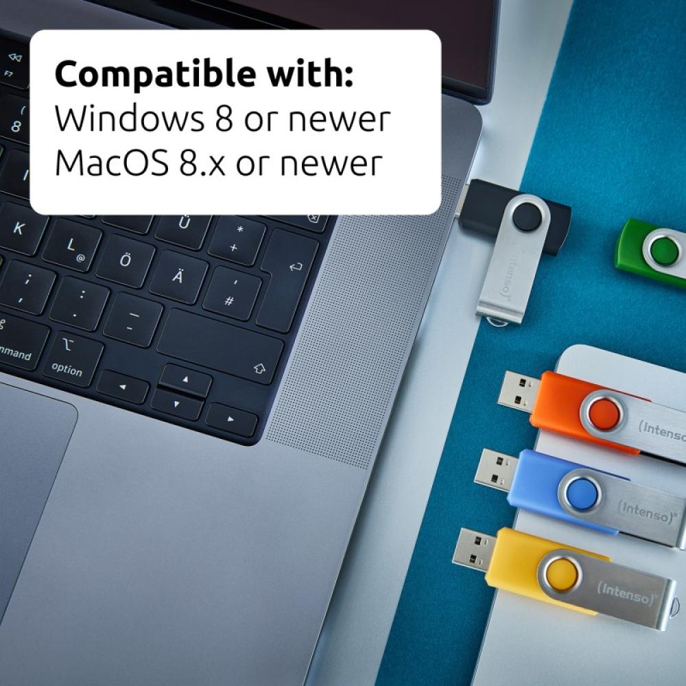 Intenso - 5 x Memoria USB Office Line, 64 GB, USB-A, 3.2 Gen 1x1, colores surtidos