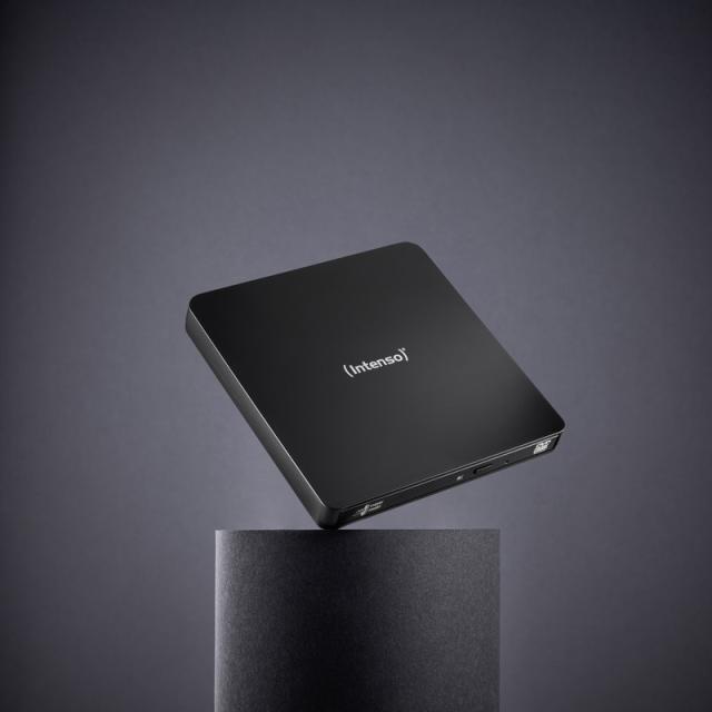 Intenso - EOD 400D Slim unidad de disco óptico DVD Super Multi DL Negro