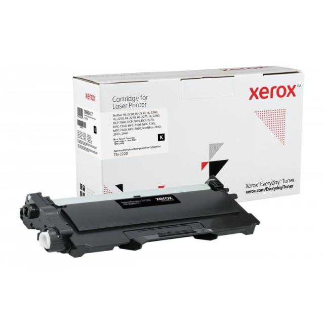 Xerox - Everyday El tóner Everyday™ Mono de Xerox es compatible con Brother TN2220, Capacidad estándar