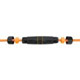 Equip - 221162 cambiador de género para cable RJ-45 Negro, Naranja