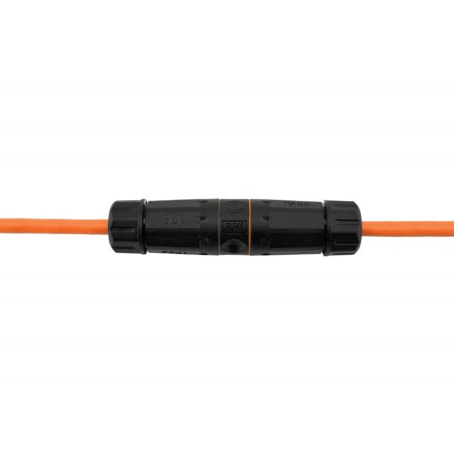 Equip - 221162 cambiador de género para cable RJ-45 Negro, Naranja