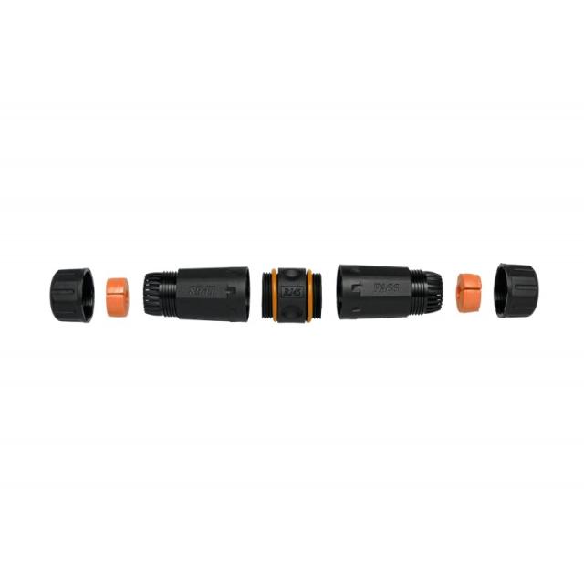 Equip - 221162 cambiador de género para cable RJ-45 Negro, Naranja