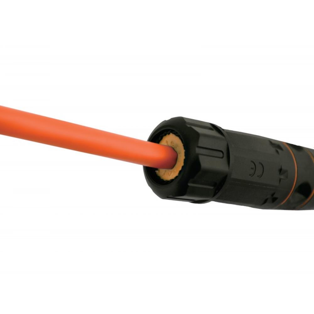Equip - 221162 cambiador de género para cable RJ-45 Negro, Naranja