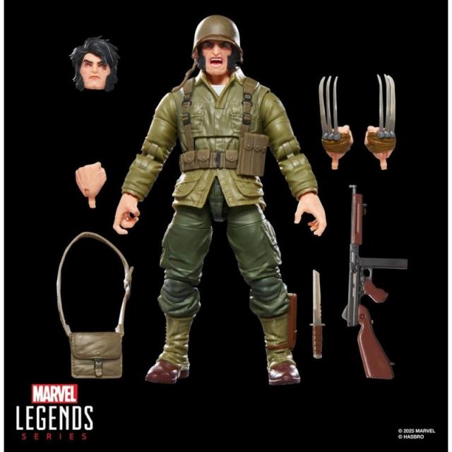 Hasbro - Marvel Legends Series Wolverine (WWII Logan)
