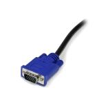 StarTech.com - Cable KVM de 3m Ultra Delgado Todo en Uno VGA USB HD15 - 10ft Pies 2 en 1