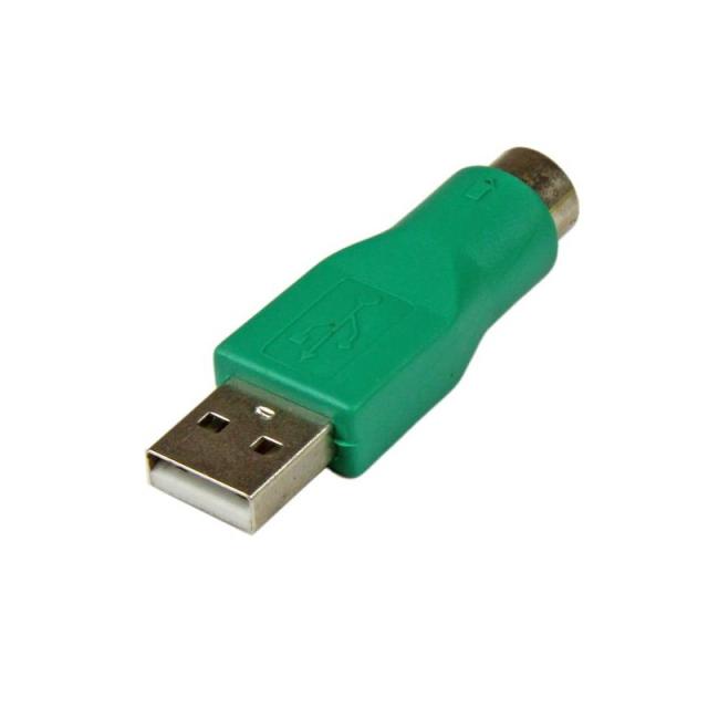 StarTech.com - Adaptador Ratón conector PS/2 PS2 MiniDIN a USB - Macho USB - Hembra Mini-DIN