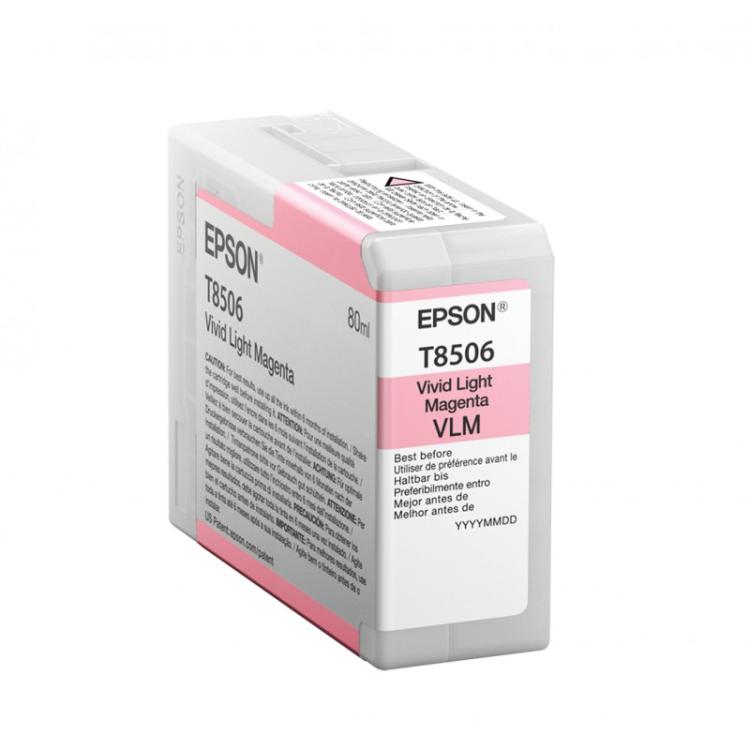 Epson - Singlepack Light Magenta T850600
