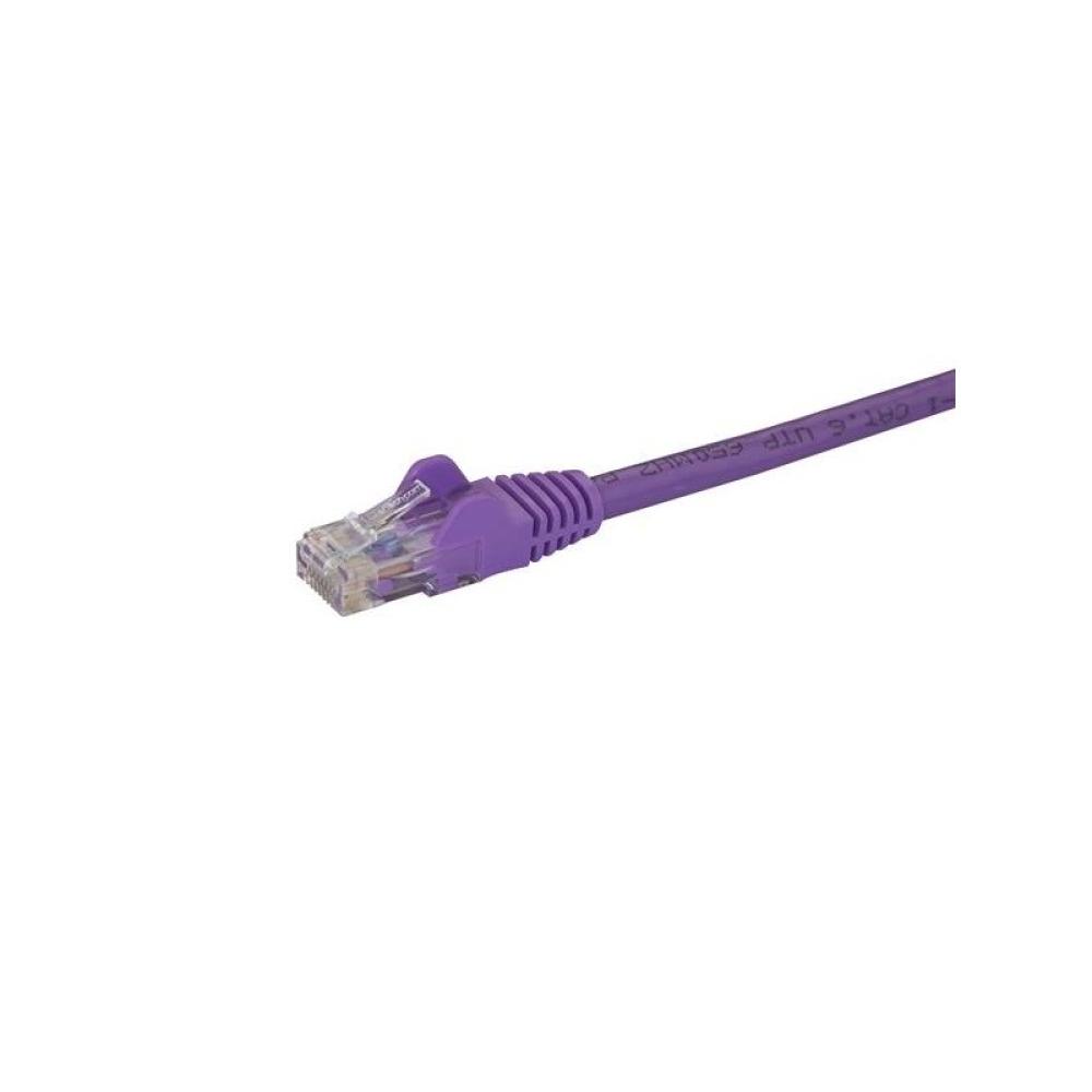 StarTech.com - Cable de Red de 3m Púrpura Cat6 UTP Ethernet Gigabit RJ45 sin Enganches