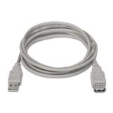 AISENS - A101-0012 cable USB USB 2.0 1 m USB A Beige