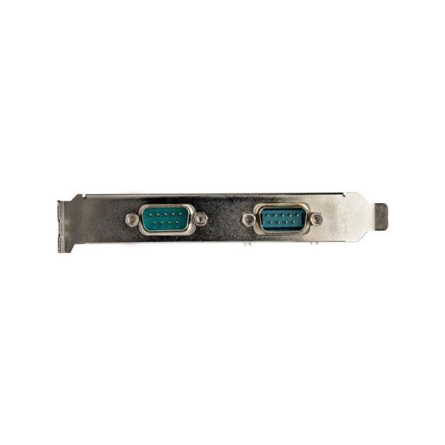 StarTech.com - Tarjeta PCI Express Adaptadora de 2 Puertos Serie RS232 - Tarjeta Controladora Serial PCIe RS232 - PCIe a DB9 UAR