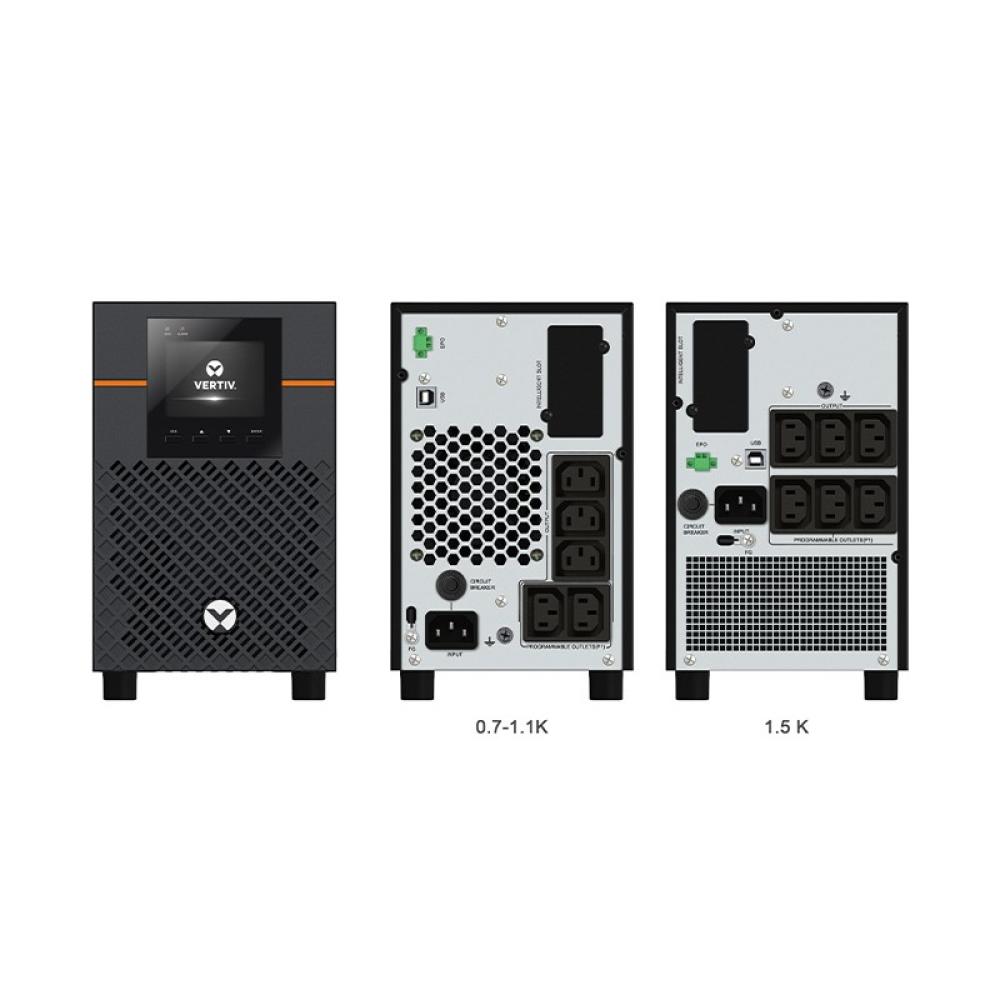 Vertiv - Liebert EDGE-750IMT sistema de alimentación ininterrumpida (UPS) Línea interactiva 0,75 kVA 675 W