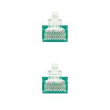 Nanocable - 10.20.0400-GR cable de red Verde 0,5 m Cat6e U/UTP (UTP)