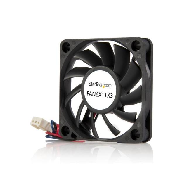 StarTech.com - Ventilador Fan para Chasis Caja de Ordenador PC Torre - 60x10mm - Conector TX3