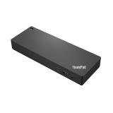 Lenovo - ThinkPad Universal Thunderbolt 4 Alámbrico Negro
