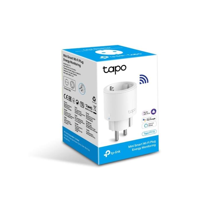 TP-Link - Tapo P115 enchufe inteligente 3680 W Blanco - TAPO P115(1-PACK)