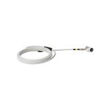 Mobilis - 001272 cable antirrobo Negro, Blanco, Amarillo 2 m
