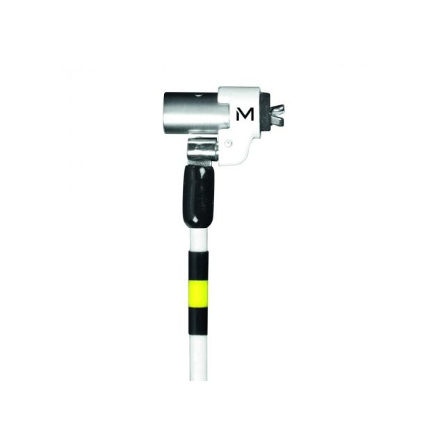 Mobilis - 001272 cable antirrobo Negro, Blanco, Amarillo 2 m