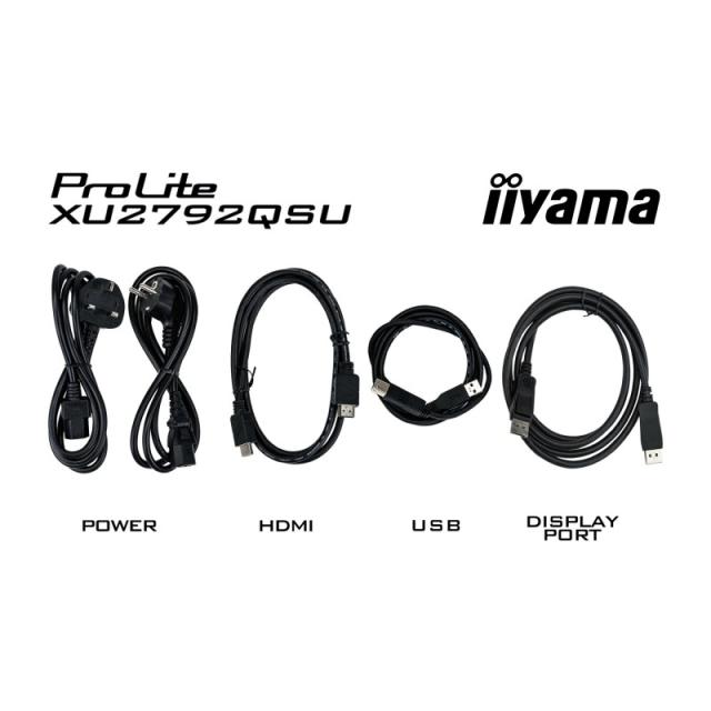 iiyama - ProLite pantalla para PC 68,6 cm (27") 2560 x 1440 Pixeles Quad HD LED Negro