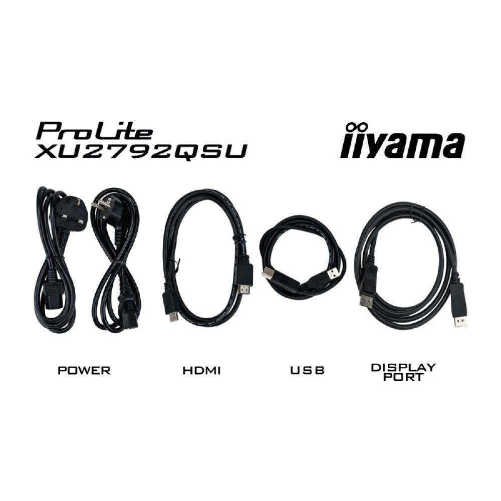 iiyama - ProLite pantalla para PC 68,6 cm (27") 2560 x 1440 Pixeles Quad HD LED Negro