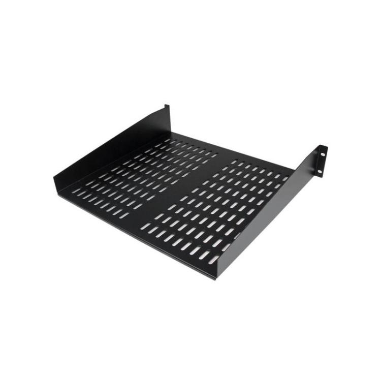 StarTech.com - Estante Bandeja Ventilado Cantilever para Armario Rack de Servidores 2U Profundidad Fija - 22kg