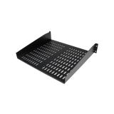 StarTech.com - Estante Bandeja Ventilado Cantilever para Armario Rack de Servidores 2U Profundidad Fija - 22kg