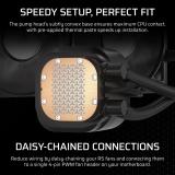 Corsair - Nautilus 240 RS Placa base Sistema de refrigeración líquida todo en uno Negro