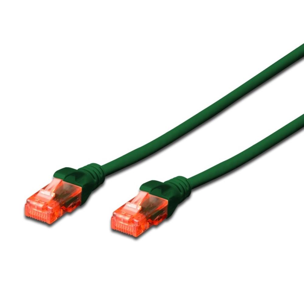 Ewent - IM1015 cable de red Verde 2 m Cat6 U/UTP (UTP)