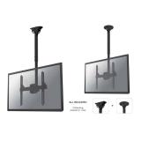 Neomounts - NM-C440BLACK Soporte de techo para monitor/TV 32-60" - alt. 56-91 cm