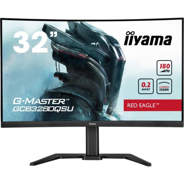iiyama - G-MASTER GCB3280QSU-B2 pantalla para PC 80 cm (31.5") 2560 x 1440 Pixeles Dual QHD LED Negro