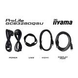 iiyama - G-MASTER GCB3280QSU-B2 pantalla para PC 80 cm (31.5") 2560 x 1440 Pixeles Dual QHD LED Negro