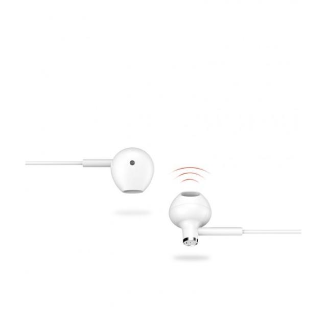 Eightt - EAUR-XI auricular y casco Auriculares Alámbrico Dentro de oído Llamadas/Música Blanco