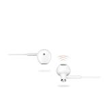 Eightt - EAUR-XI auricular y casco Auriculares Alámbrico Dentro de oído Llamadas/Música Blanco