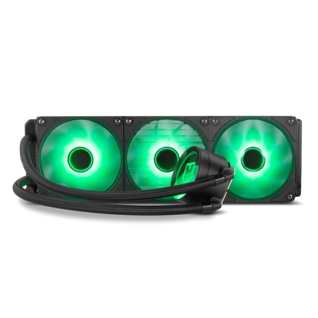 NOX - Hummer H-360 ARGB Procesador Sistema de refrigeración líquida todo en uno 12 cm Negro 1 pieza(s)