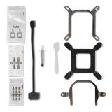 NOX - Hummer H-360 ARGB Procesador Sistema de refrigeración líquida todo en uno 12 cm Negro 1 pieza(s)