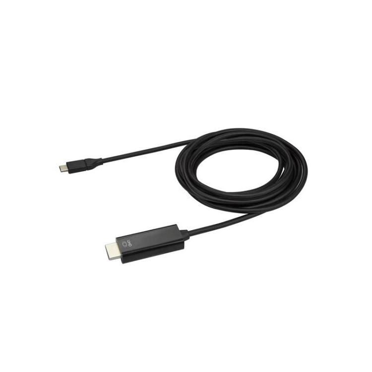 StarTech.com - Cable de 3m USB C a HDMI - Cable Adaptador de Vídeo USB Tipo C a HDMI 2.0 4K de 60Hz - Compatible con Thunderbolt