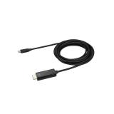 StarTech.com - Cable de 3m USB C a HDMI - Cable Adaptador de Vídeo USB Tipo C a HDMI 2.0 4K de 60Hz - Compatible con Thunderbolt