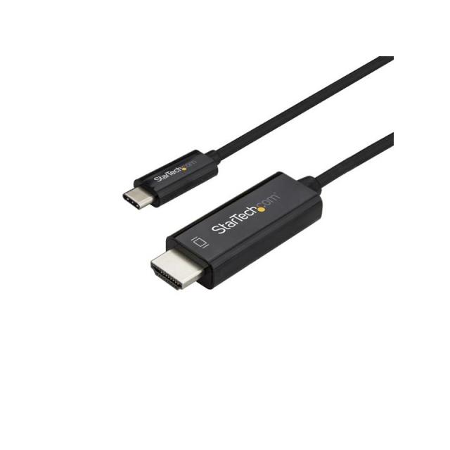 StarTech.com - Cable de 3m USB C a HDMI - Cable Adaptador de Vídeo USB Tipo C a HDMI 2.0 4K de 60Hz - Compatible con Thunderbolt