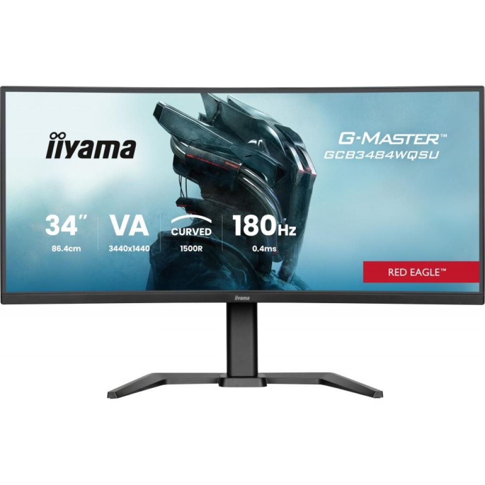 iiyama - G-MASTER GCB3484WQSU-B1 pantalla para PC 86,4 cm (34") 3440 x 1440 Pixeles UltraWide Quad HD LED Negro