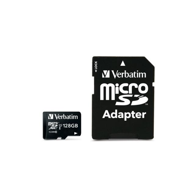 Verbatim - Premium 128 GB MicroSDXC UHS-I Clase 10